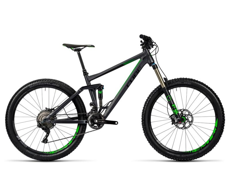 Cube Stereo 160 HPA SL 27.5 iridium´n´green