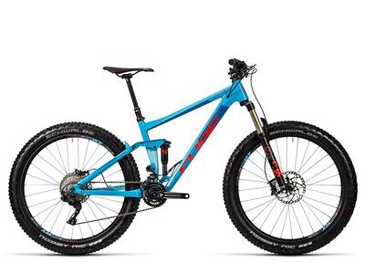 Cube Stereo 150 HPA SL 27.5+ blue´n´flashred