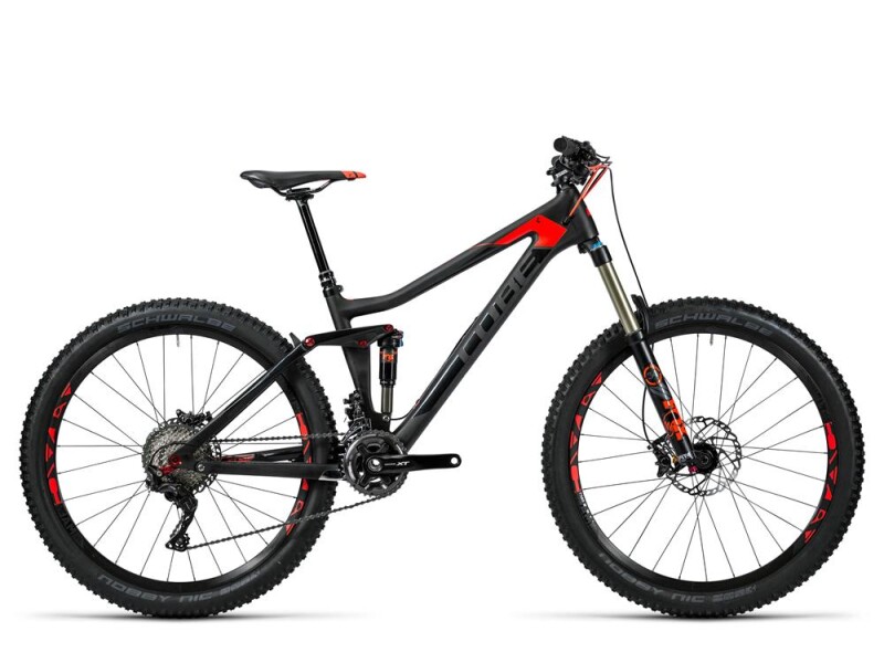 Cube Stereo 140 C:62 Race 27.5 carbon´n´flashred