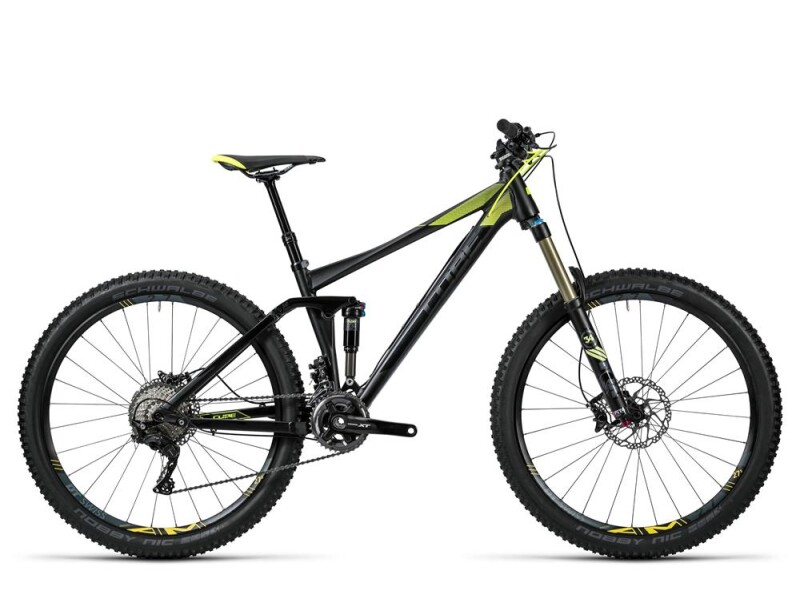 Cube Stereo 140 HPA Race 27.5 black´n´flashyellow