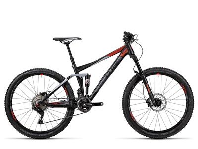 Cube Stereo 140 HPA Pro 27.5 black´n´flashred
