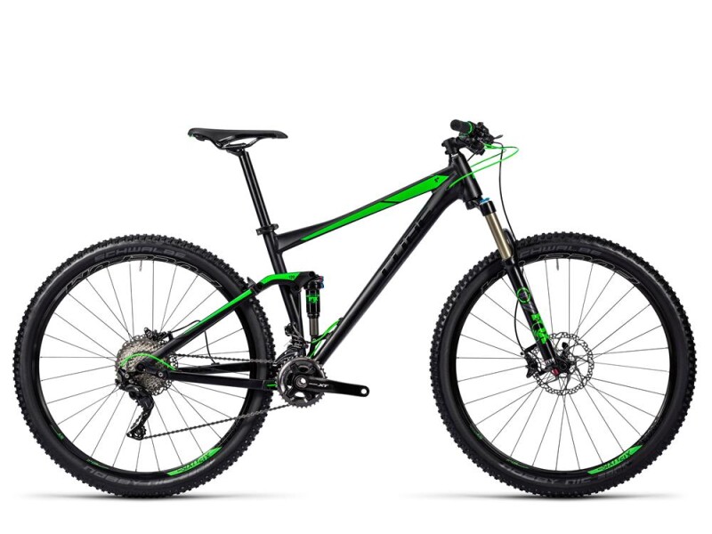 Cube Stereo 120 HPA SL black´n´green