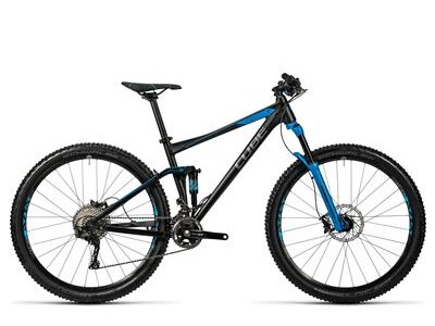 Cube Stereo 120 HPA Race black´n´blue