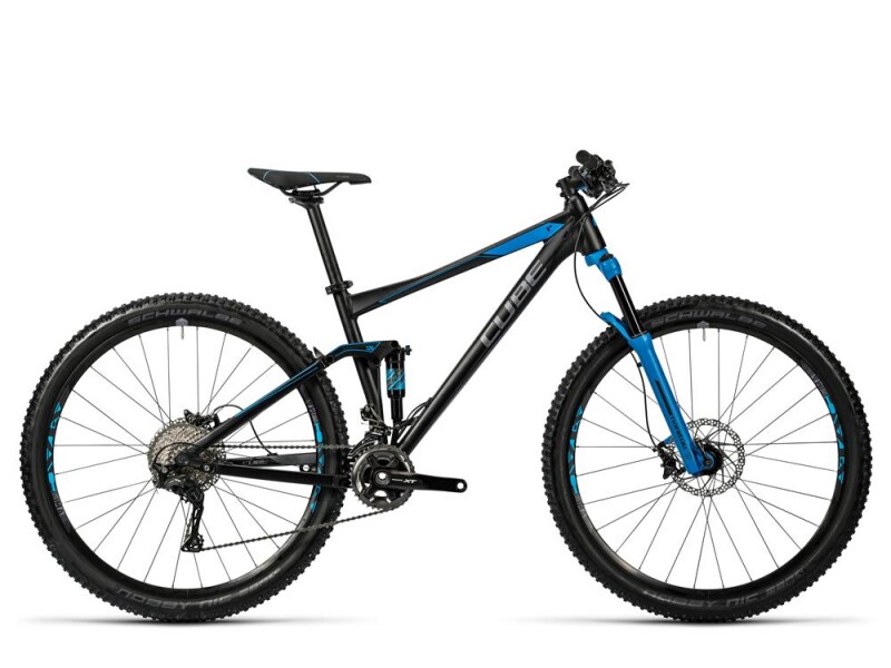 Cube Stereo 120 HPA Race black´n´blue