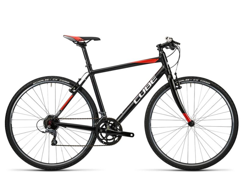 Cube SL Road black white red