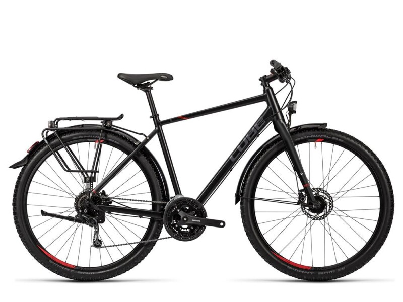 Cube Travel black grey red