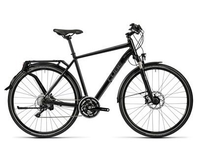 Cube Kathmandu black grey glossy