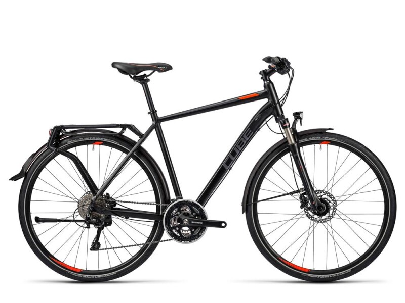 Cube Delhi Exc black grey flashred