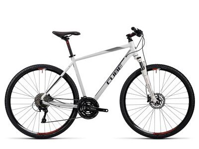 Cube Nature Pro white black flashred