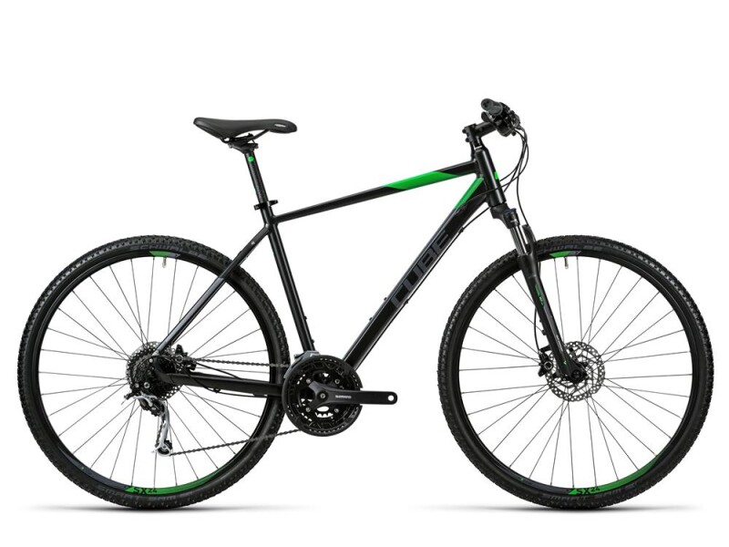 Cube Nature black flashgreen grey