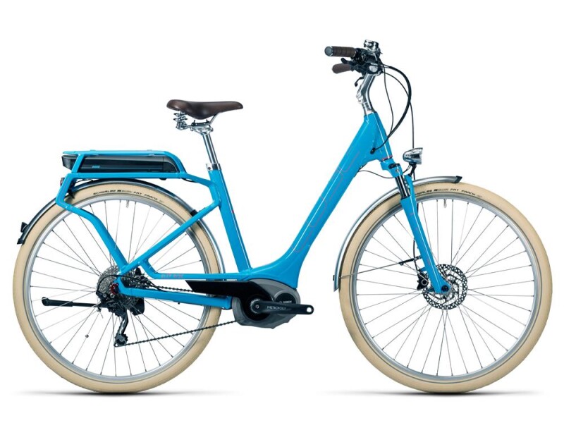 Cube Elly Ride Hybrid 400 blue´n´flashred