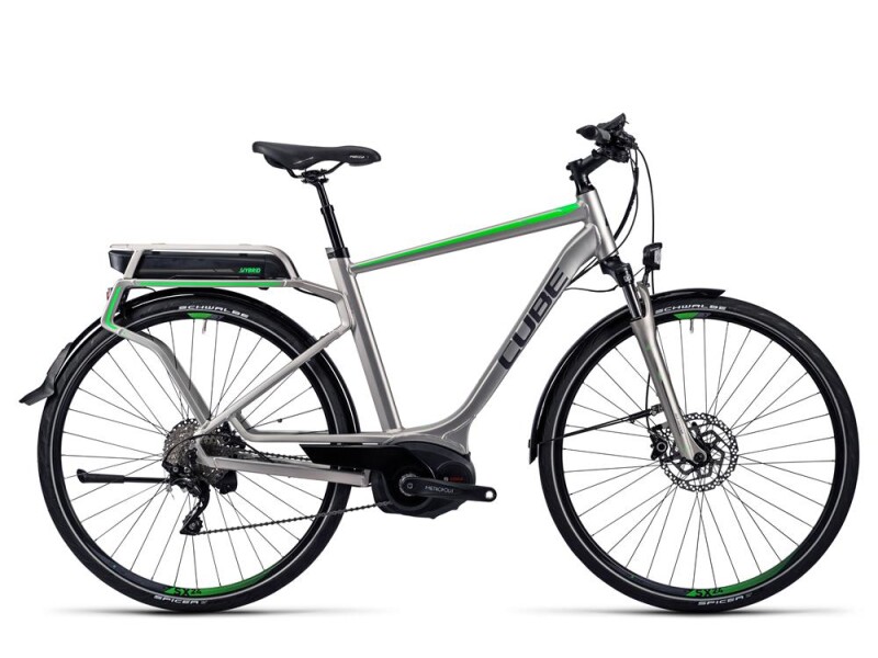 Cube Touring Hybrid Pro 400 silver´n´flashgreen