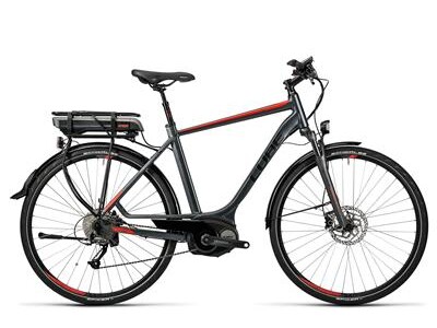 Cube Touring Hybrid 400 grey´n´red