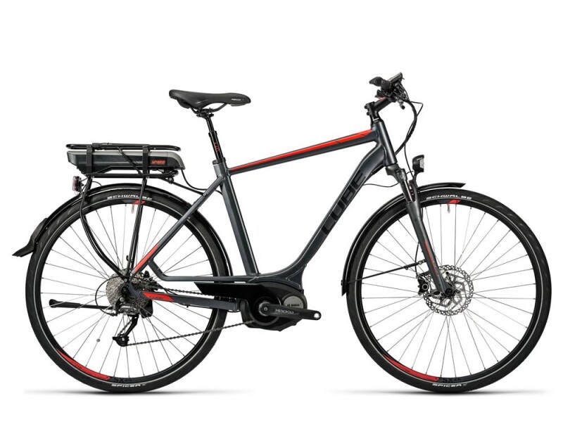 Cube Touring Hybrid 400 grey´n´red