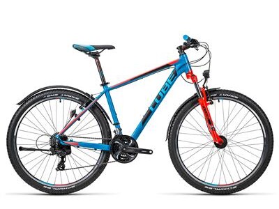 Cube Aim Allroad 27.5 caribbeanblue´n´flashred
