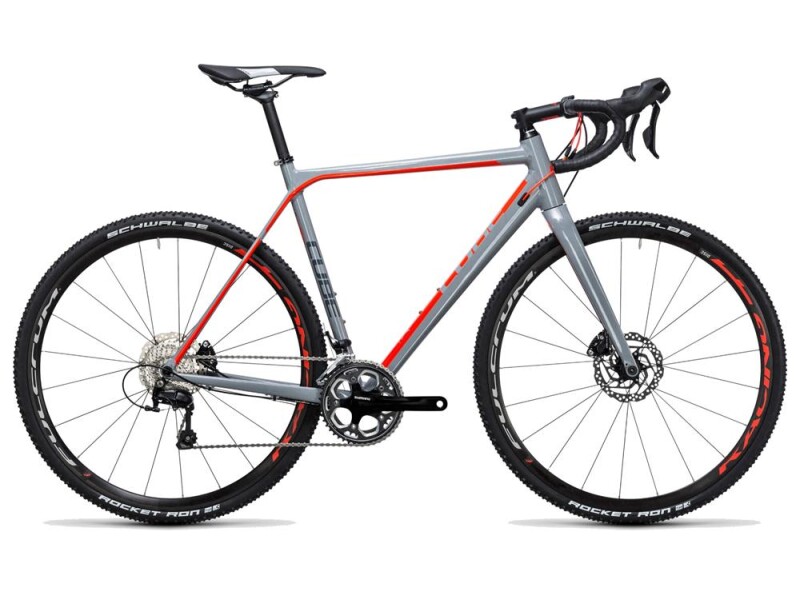 Cube Cross Race Pro grey´n´flashred