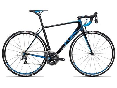 Cube Litening C:62 carbon´n´blue