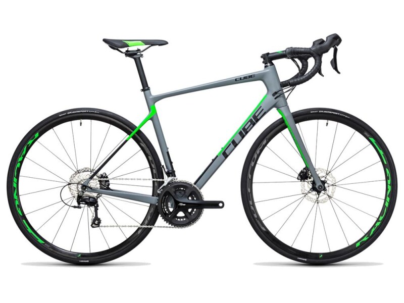 Cube Attain GTC Pro Disc grey´n´flashgreen