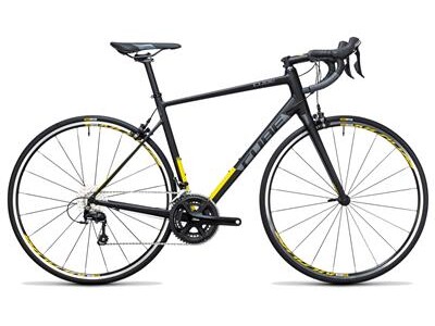 Cube Attain SL black´n´yellow