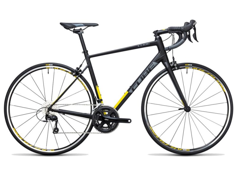Cube Attain SL black´n´yellow