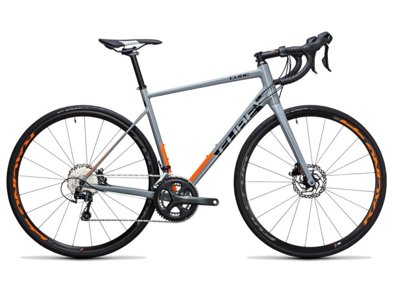 Cube Attain Race Disc grey´n´flashorange