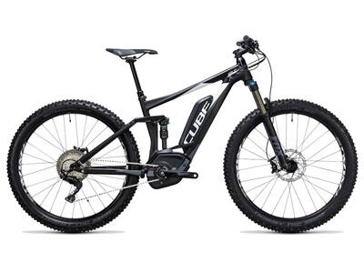 Cube Stereo Hybrid 120 HPA SL 500 27.5+ black´n´white