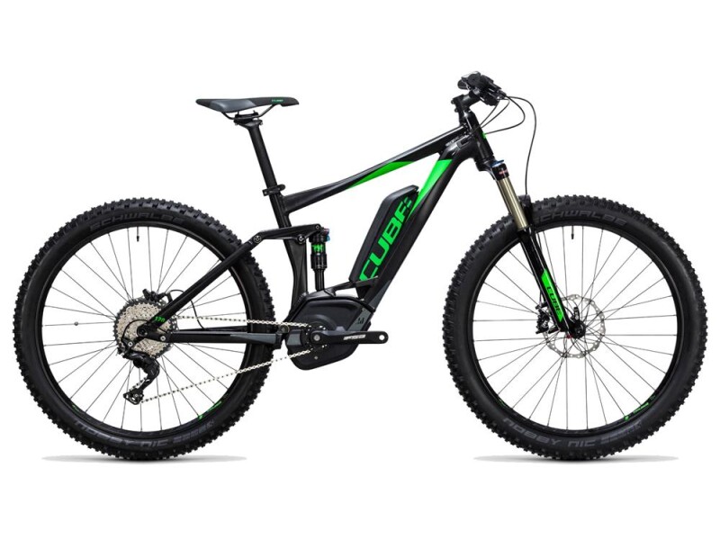 Cube Stereo Hybrid 120 HPA Race 500 27.5+ black´n´green