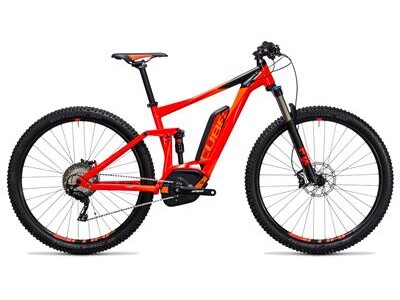 Cube Stereo Hybrid 120 HPA Race 500 red´n´flashorange