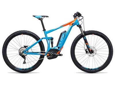 Cube Stereo Hybrid 120 HPA Pro 500 blue´n´flashorange