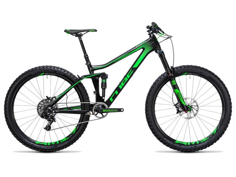 Cube Stereo 140 C:62 SL 27.5 carbon´n´green