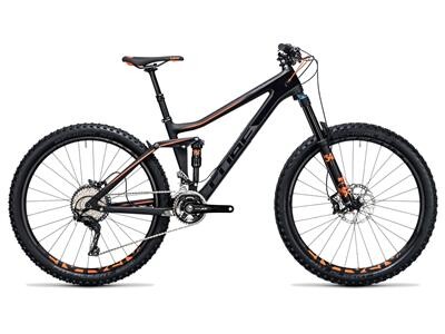 Cube Stereo 140 C:62 Race 27.5 carbon´n´flashorange