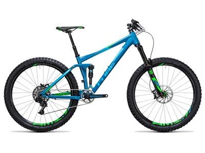 Cube Stereo 140 HPA SL 27.5 blue´n´green