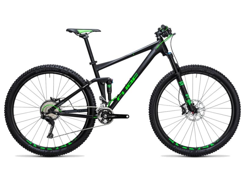 Cube Stereo 120 HPA SL black´n´green