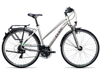 Cube Touring silver´n´flashgreen