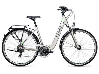 Cube Touring silver´n´flashgreen