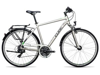 Cube Touring silver´n´flashgreen