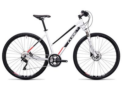 Cube Cross white´n´flashred