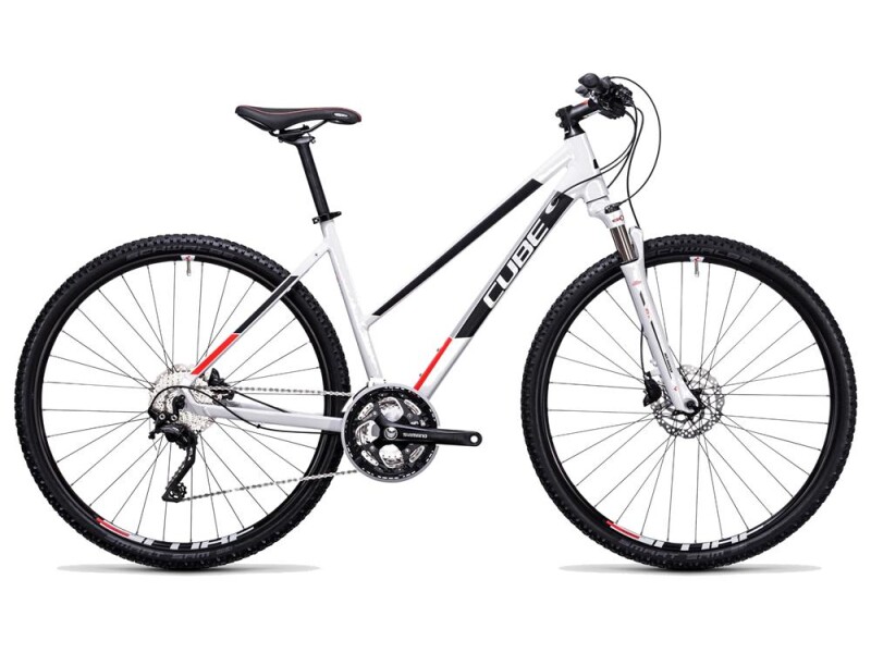 Cube Cross white´n´flashred