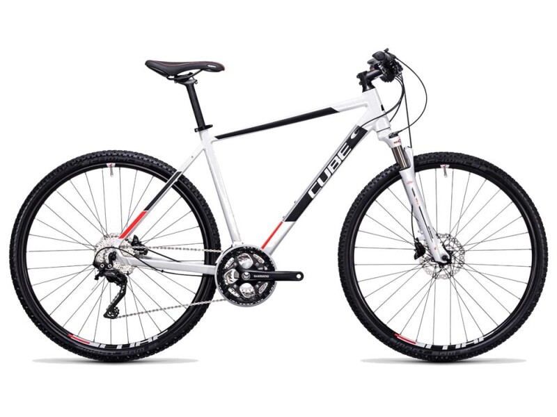 Cube Cross white´n´flashred