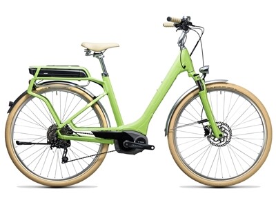 Cube Elly Ride Hybrid 400 green´n´white