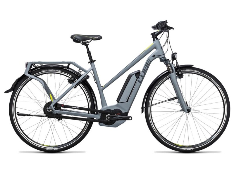 Cube Delhi Hybrid 400 grey´n´lime
