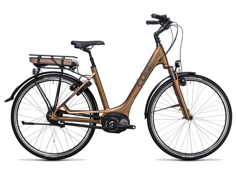 Cube Travel Hybrid 500 havanna brown´n´orange
