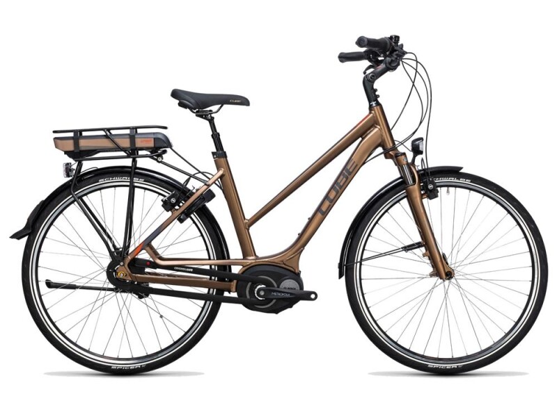 Cube Travel Hybrid 400 havanna brown´n´orange