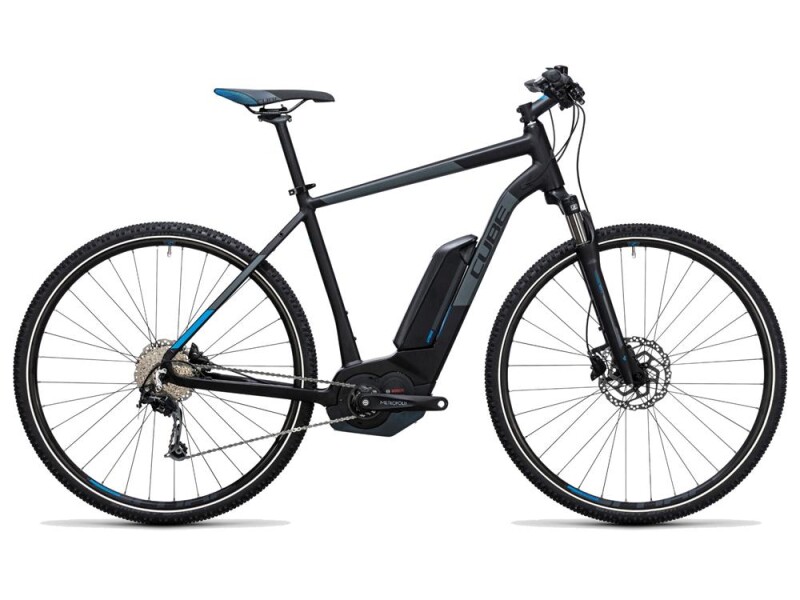 Cube Cross Hybrid Pro 500 black´n´blue