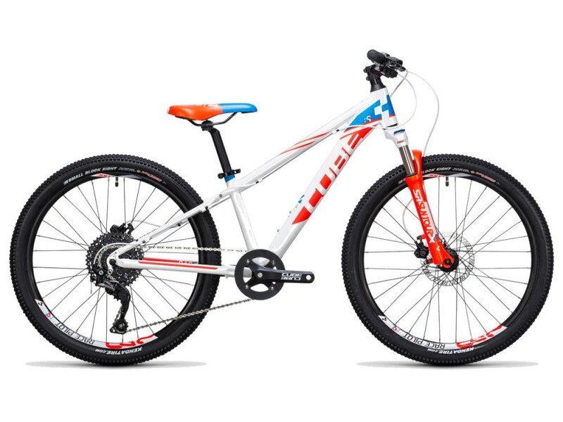 Cube Kid 240 SL white´n´red