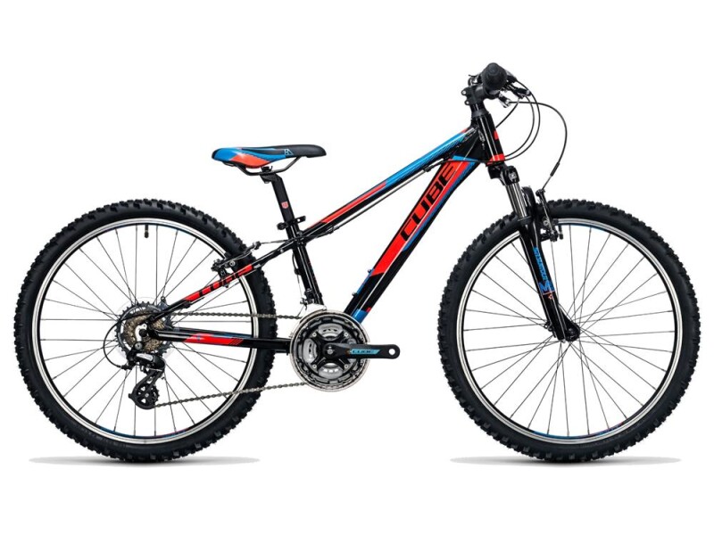 Cube Kid 240 black´n´flashred´n´blue
