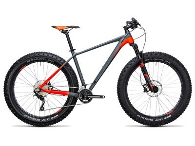 Cube Nutrail grey´n´flashred
