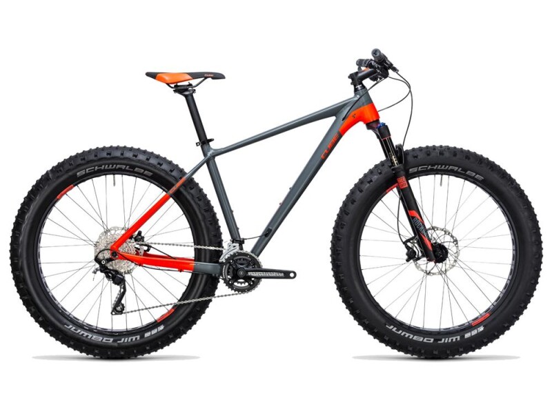 Cube Nutrail grey´n´flashred