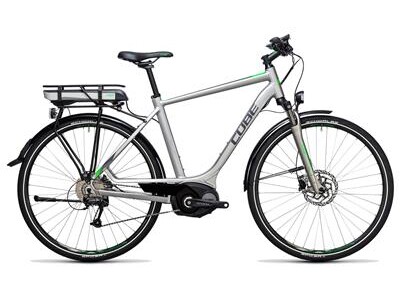 Cube Touring Hybrid ONE 500 silver´n´flashgreen