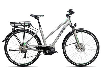 Cube Touring Hybrid ONE 400 silver´n´flashgreen